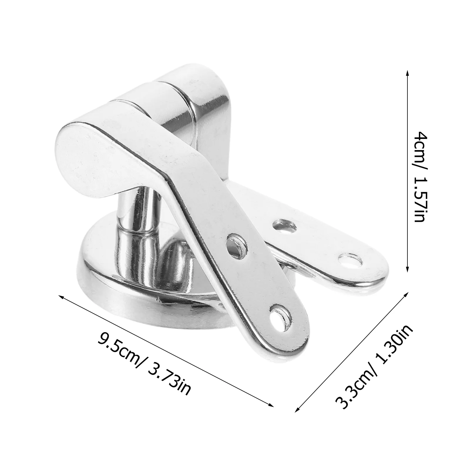 1 مجموعة 1 مجموعة الفولاذ المقاوم للصدأ مقعد المرحاض المفصلي استبدال المثبتات القابلة للتعديل للأحجام العالمية مسامير دائمة المكسرات المرحاض #6