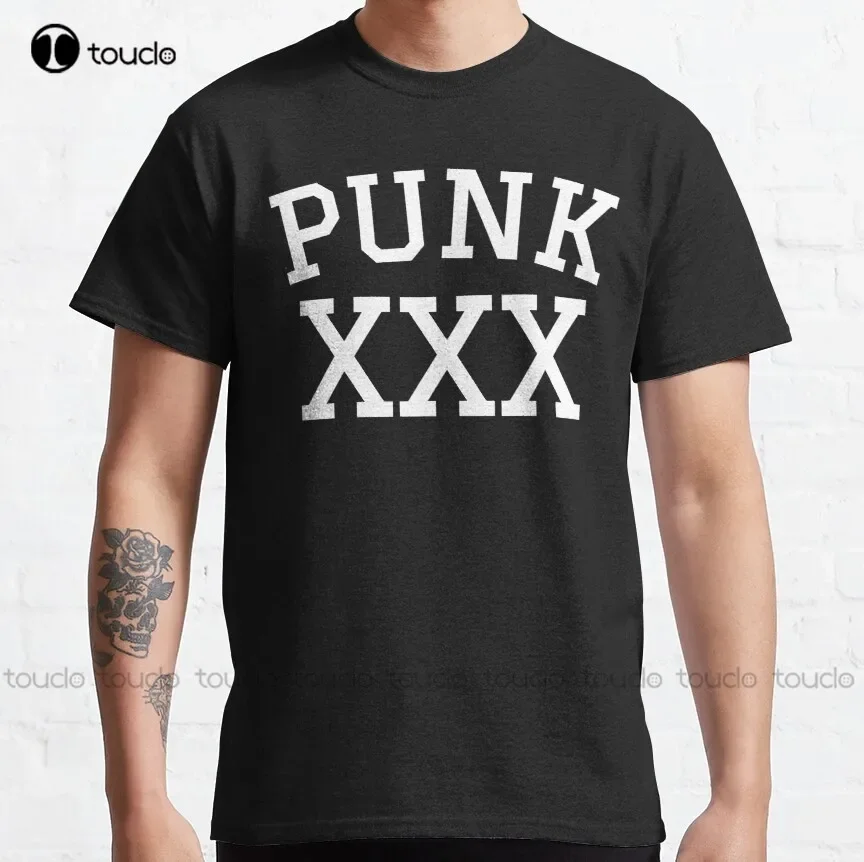 Punk Xxx, Straight Edge Hardcore Punk Scene Classic T-Shirt Sexy Shirts For Women O-Neck Streetwear Oversized Men Tee Shirts New