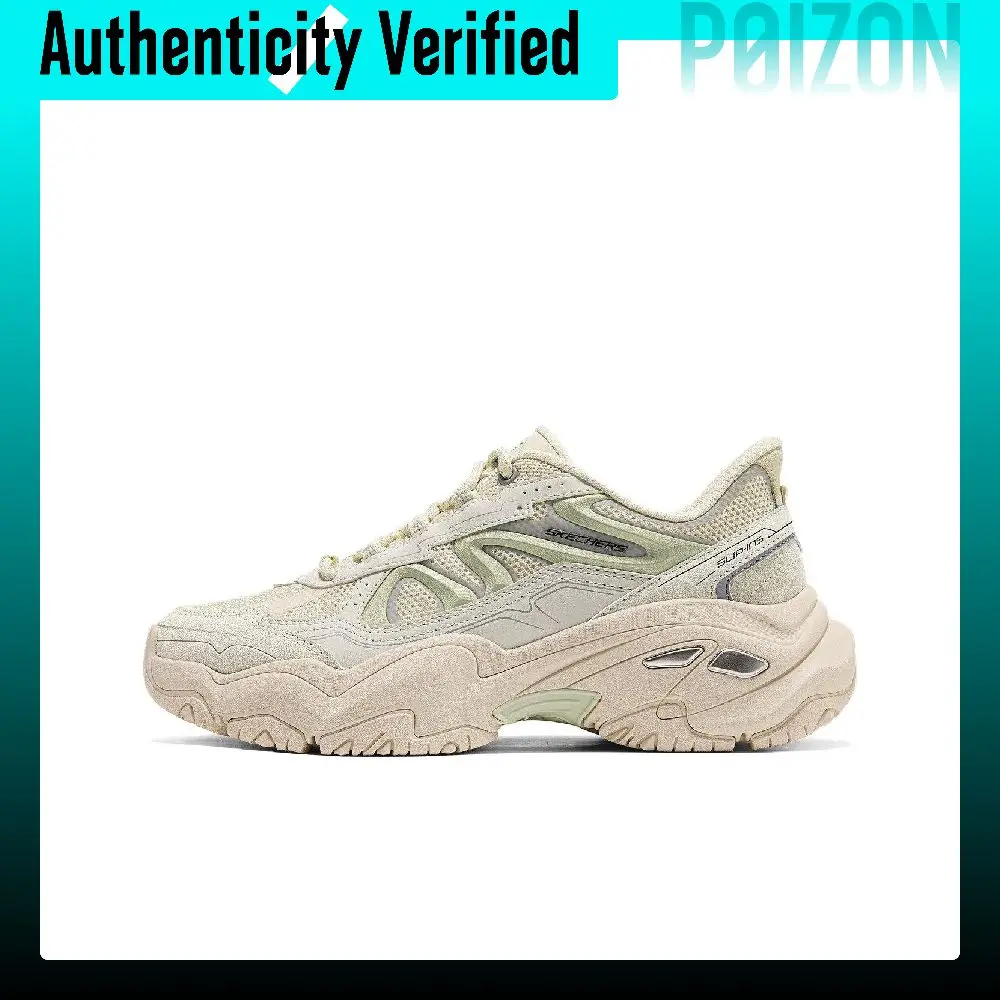 Skechers DLITES Chunky Sneakers Women's Low-top Natural 150704-NAT