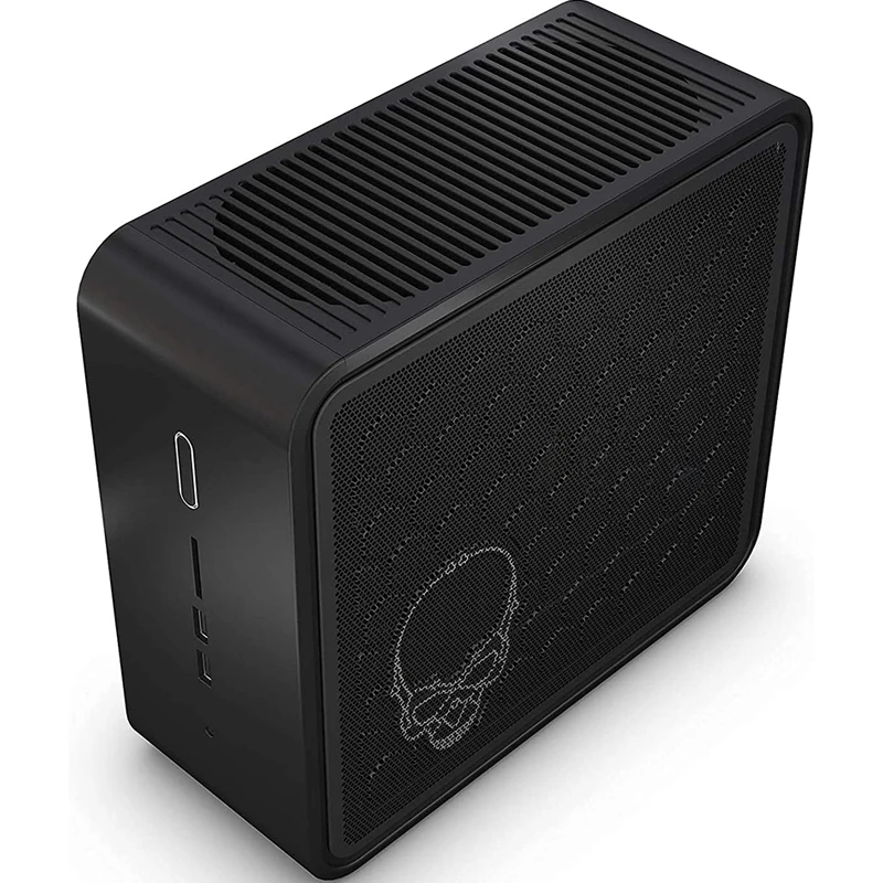 Intel NUC9i5QNX Ghost Skull Canyon Extreme Gaming Box, Elite Core, i5-9300H, Mini PC, Windows 10, 4K, ordenador de escritorio para juegos de oficina