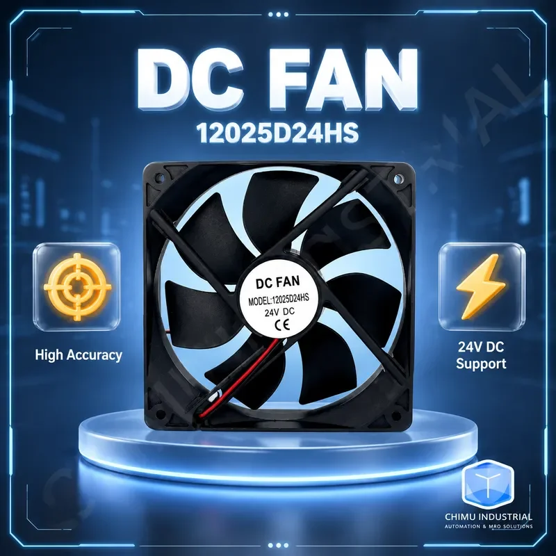 【CHIMU INDUSTRIAL】 for 12025 Cooling Fan 120x120x25mm DC12V 24V