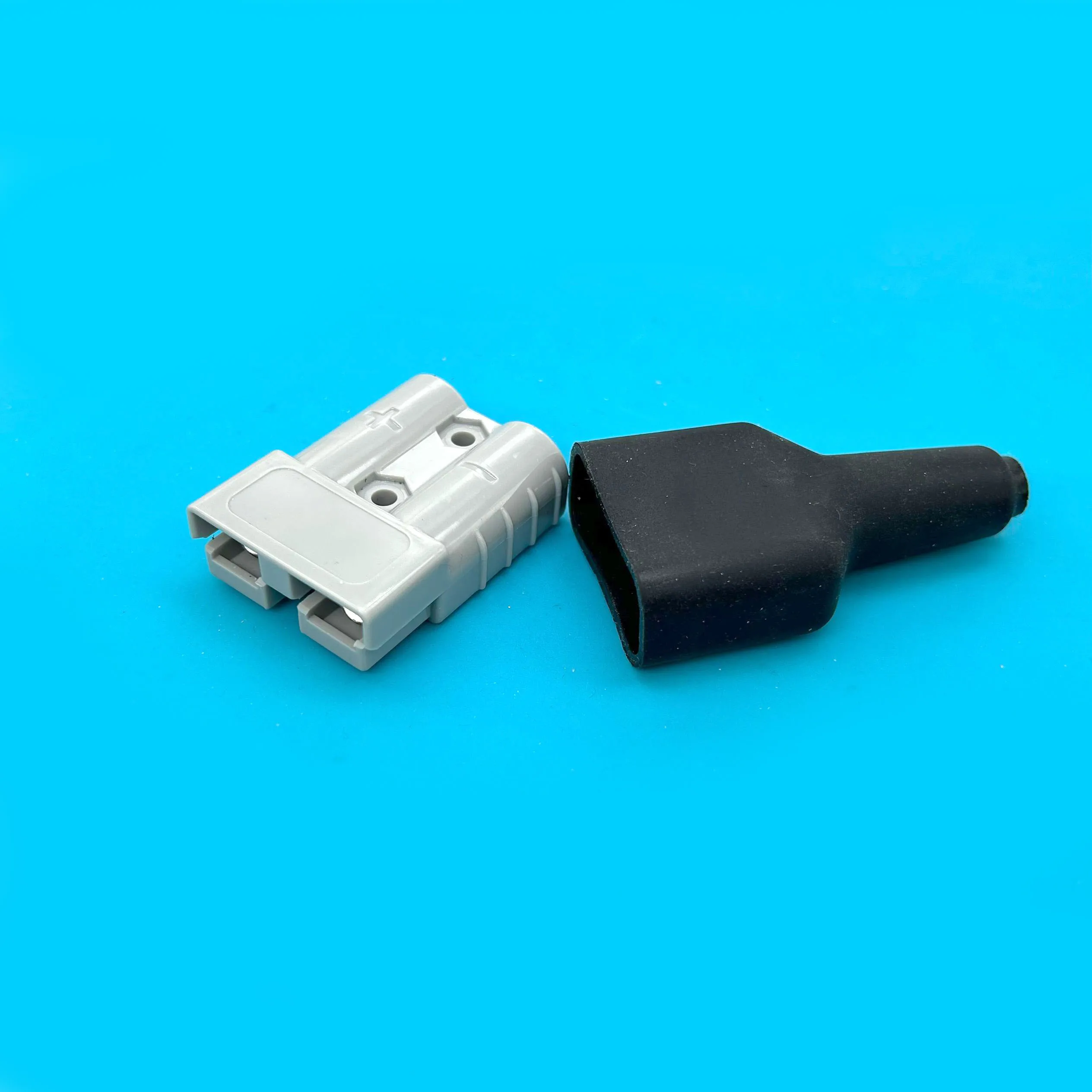 2 sets 50A Connector For  Style Plug Connectors DC Power Solar Caravan Motorcycle Socket Battery Charging Adapter