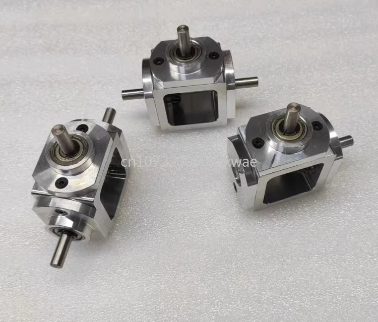 

Прямоугольный привод, коническая шестерня с переменной скоростью, коническая коробка передач 1:1, диаметр вала 6, угол коробки передач, небольшой крестовый коммутатор Т-типа