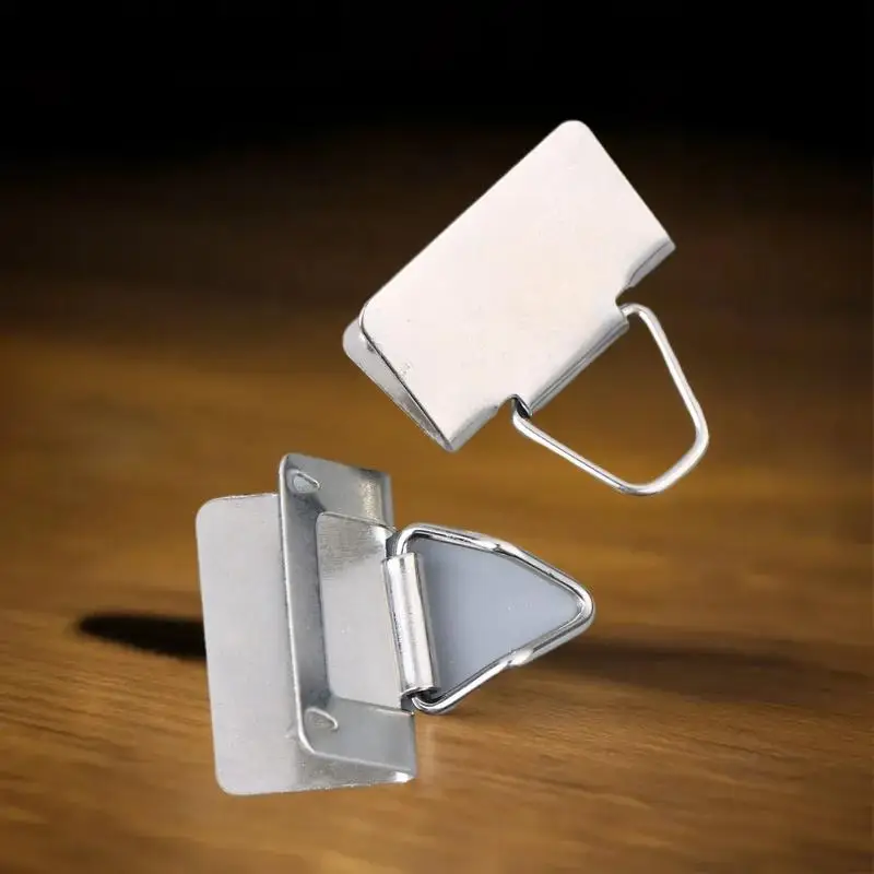 

10Pairs Simple Versatile And Durable Notebook/Diary Clips Locks Diy Hardware Accessories