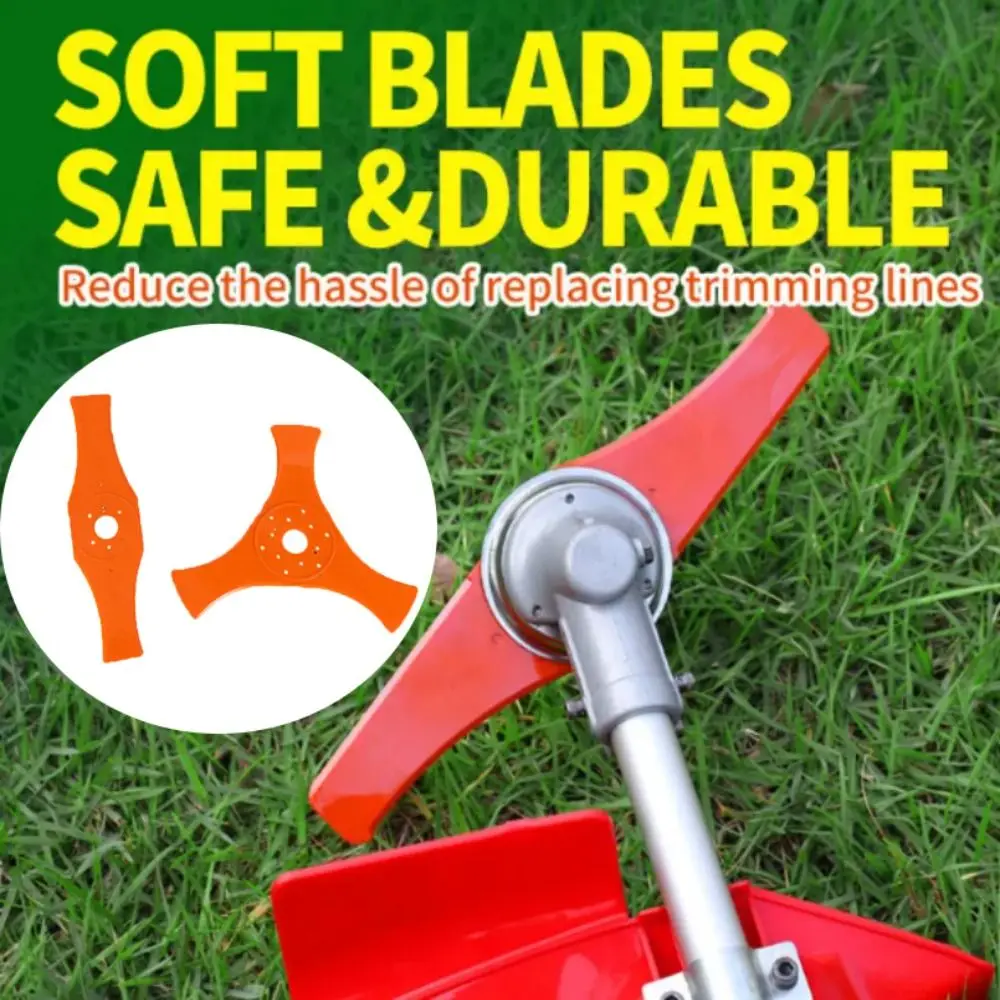 Nylon Head Brush Cutter Blade 2T 3T Trimmer Blade Replacement Universal Replacement Part Grass Cutter Blade Grass Trimmer