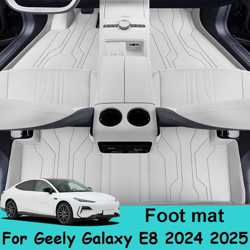 

For Geely Galaxy E8 2024 2025 Car Foot Pad Full Surround Protection Interior Carpet Accessories Anti Fouling