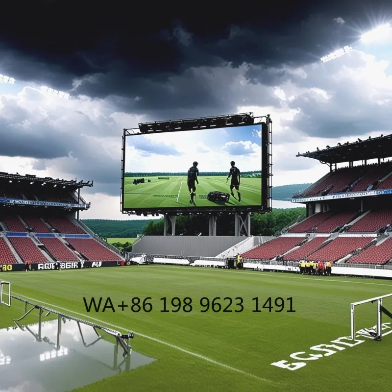 

High Brightness P8 Outdoor LED Billboard Waterproof Large Stadium LED Display Screen for Commercial Advertising