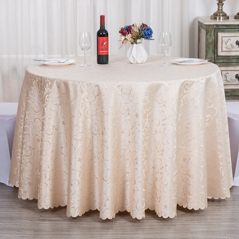 Wedding Events Party Decor Embroidered Gold Leaf Rectangle Tablecloth Conference Decor Table Cloth Cover Champagne Multi Colors