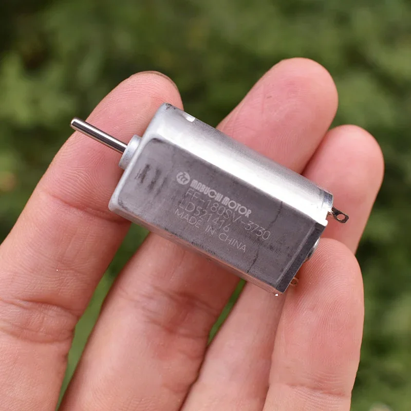 MABUCHI FF-180SV-3730 DC Engine 1.2V 2.4V 3V 3.7V 14200RPM High Speed Mini 20mm Electric Motor For Toy Car Boat Model Shaver view 3