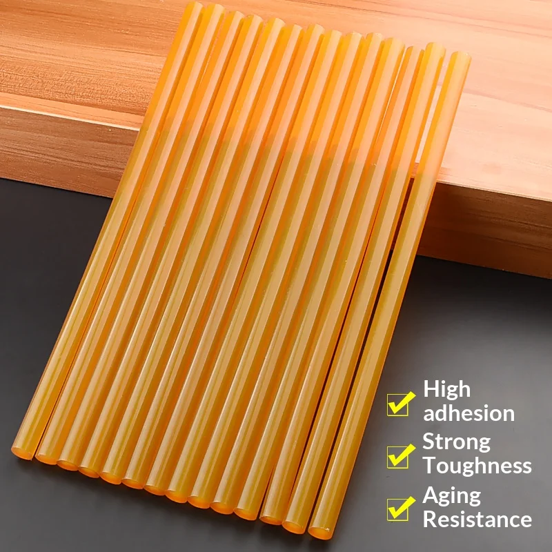 

10 шт., термоклей-карандаш, черный, высокий клей 7 мм для удаления града в автомобиле, инструмент для ремонта «сделай сам», клей-карандаши для ремонта без покраски, ремонт вмятин