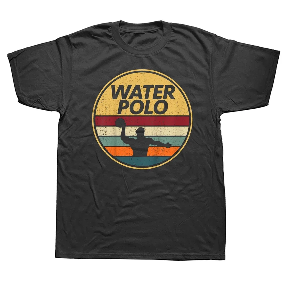 Funny Retro Water Polo Vintage Waterpolo T Shirts Summer Style Graphic Cotton Streetwear Short Sleeve Birthday Gifts T-shirt Men