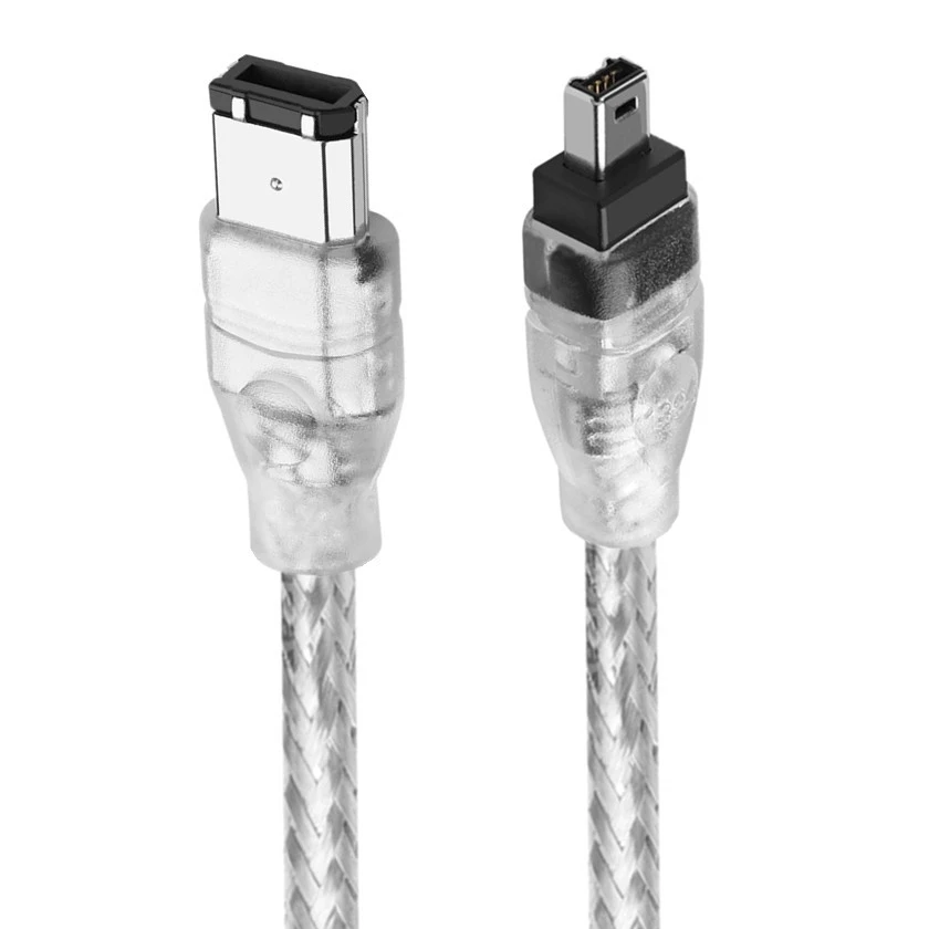 Firewire 1394 USB إلى 4Pin إلى 6Pin كابل بيانات IEEE 1394 كابل توصيل للكاميرا كاميرا الفيديو DV بطاقة اكتساب ملحقات الحبل
