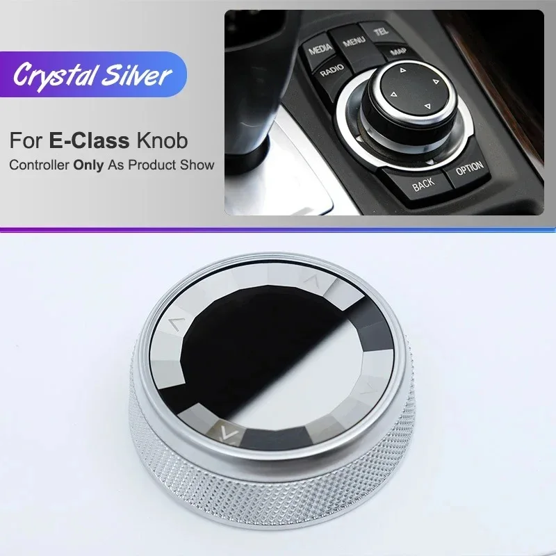 

Crystal Style Car Multimedia Knob Cover Control Knob Sticker For BMW E90 E92 E70 F10 F20 F22 F25 F26 F15 F30 F32 F34 G20 G30 G01