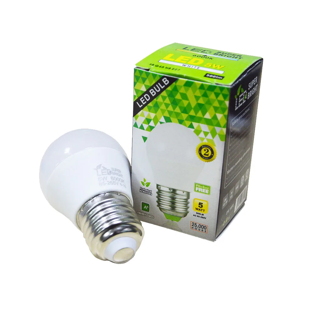 Led Bulb Ball E27 5W 8W 12W Round Led Lamp Lamp Warm White/White Led Light Bulb for Indoor/Outdoor Lighting AC86-265V