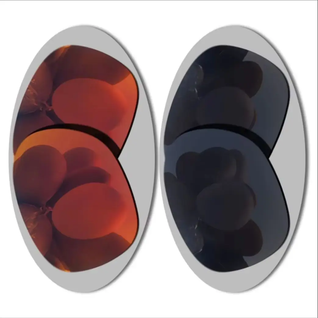 

Fire Red&Grey Black Lenses Replacement For-Oakley Enduro Polarized Sunglasses