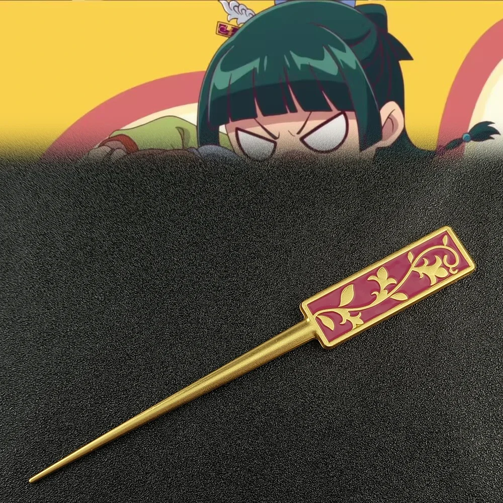 Halloween Épingles à cheveux Anime The Apothecary Diaries Maomao, accesorios de Cosplay, couvre-chef pour femmes et filles