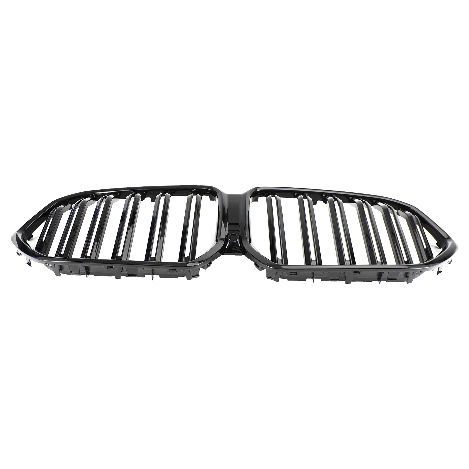 Grade de para-choque dianteiro Artudatech adequada para BMW X6 G06 M50i 2020-2022 com furo para câmera preta