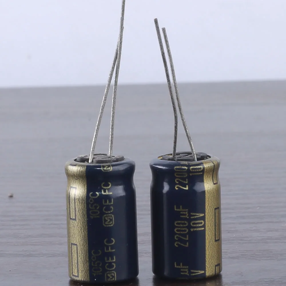 10pcs Panasonic FC 2200mfd 10V 2200UF 12.5X20mm electrolytic capacitor