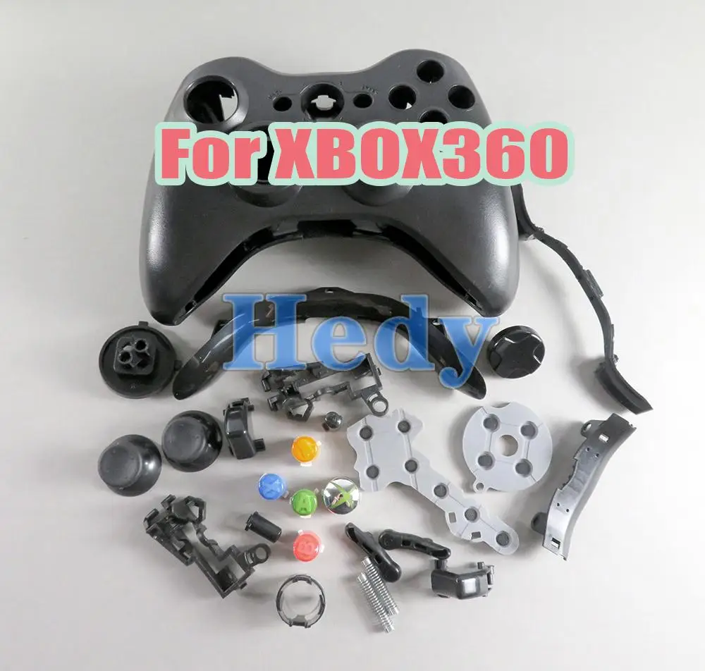 

5sets For Xbox360 Wired Wireless Controller Housing Shell Cross Button Whole Cover Case For Xbox 360 Joystick