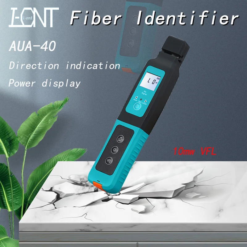 

COMPTYCO AUA-40 Fiber Optic Identifier Live Fiber Optical Identifier with Built in 10mw Visual Fault Locator 800-1700nm SM MM