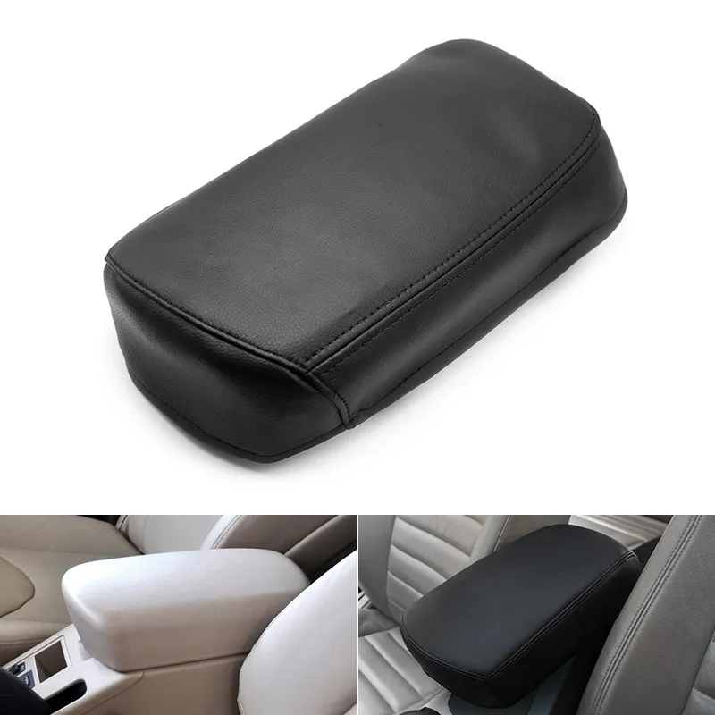 Microfiber Leather Armrest Cover For Toyota RAV4 2006 2007 2008 2009 2010 2011 2012 Car Center Control Armrest Box Cover Trim