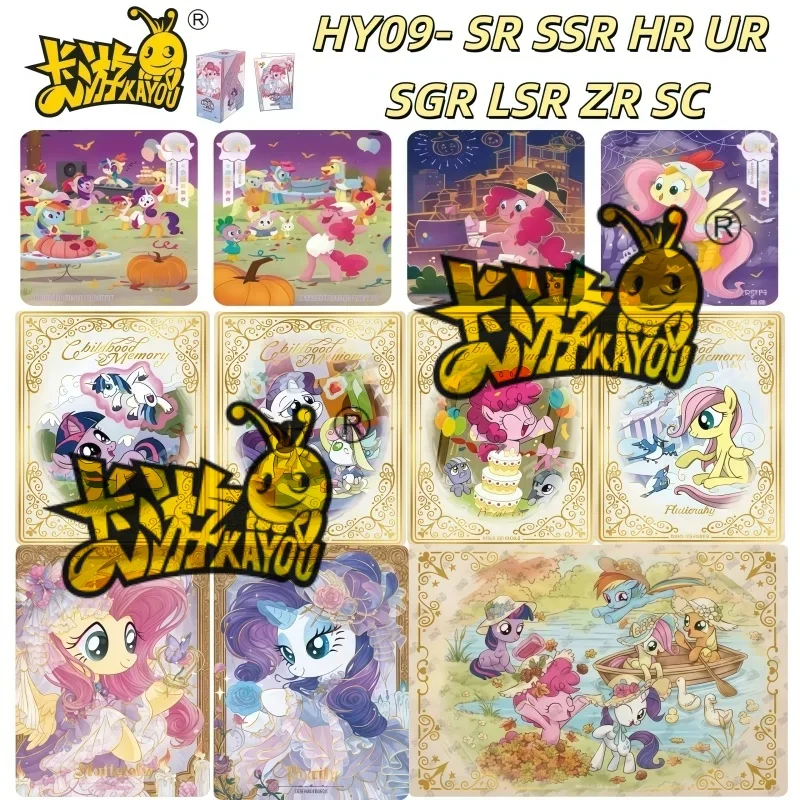 

Kayou Original My Little Pony Friendship Eternal Card Huiyue Series Vol.9 Аниме и игра Редкая коллекция SC ZR SSR HR UR Card