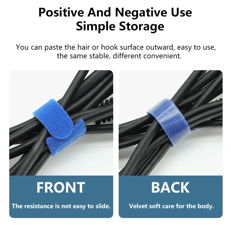 10pcs Colored Releasable Cable Ties 15 20 25 30cm Plastics Fastening Reusable Cable Tie Straps Nylon Wrap Zip Bundle Bandage Tie