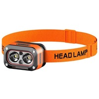 LED 3-Light Source Sensor Headlamp, Outdoor Multi-Functional Headlamp for Night Cycling & Fishing, Type-C Charging