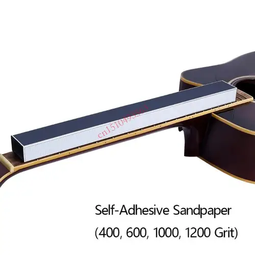 Imagen 2 del producto 448c 400 mm viga lijado aluminio aluminio incluye nubeadores para guitarra para guitarra