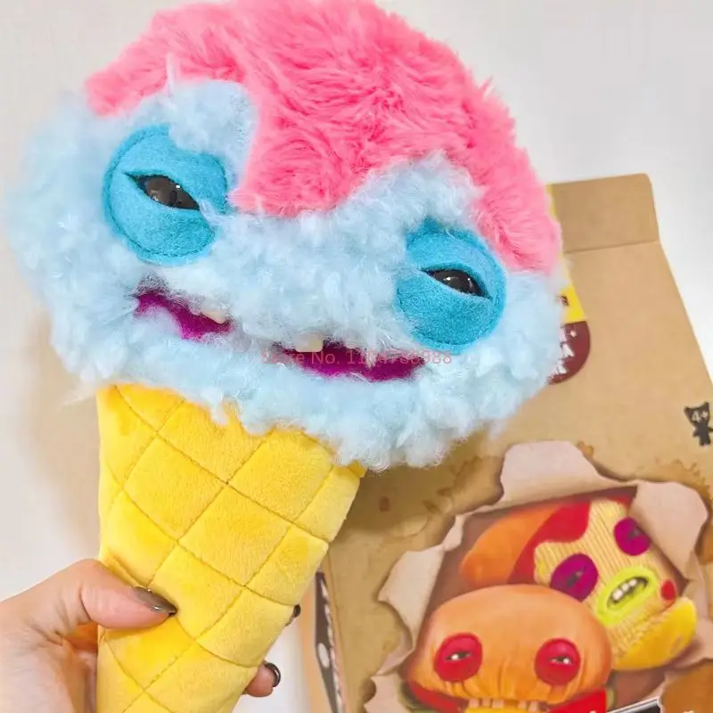 【voorverkoop】Nieuwe officiële echte Fuggler Yami Yami-serie hamburger donut-stijl prachtige knuffel kussen geschenkblinde doos