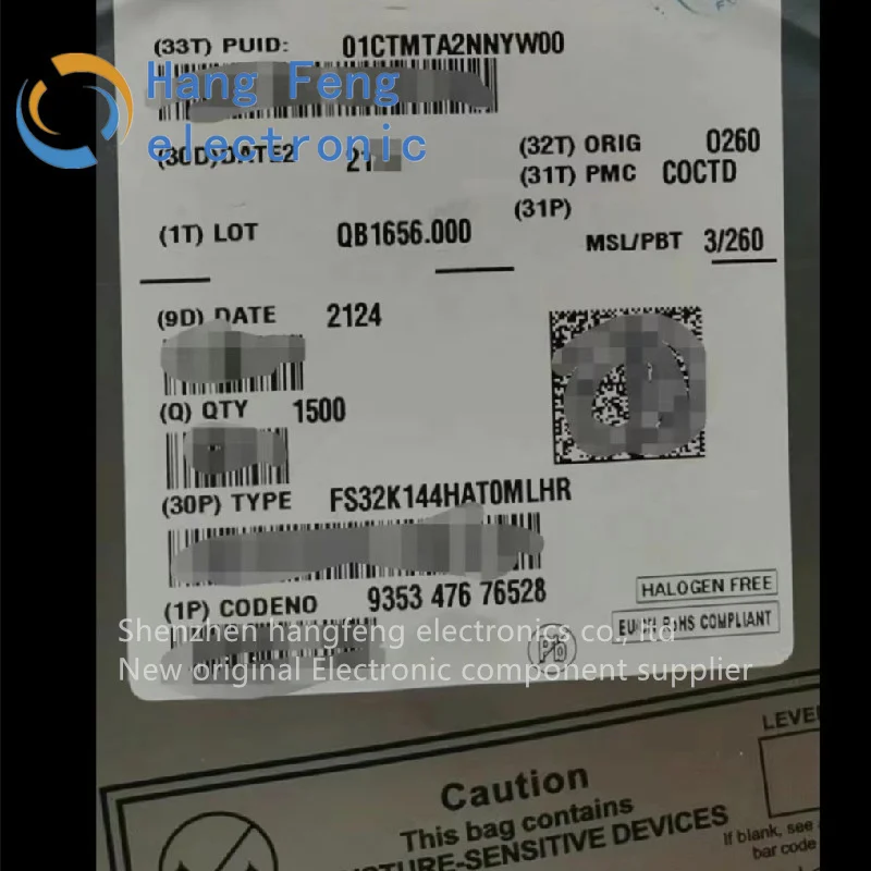 FS32K144HAT0MLHR FS32K144HAT0MLHT FS32K144HAT0MLH FS32K144 LQFP-64 32-bit Microcontroller New original chip