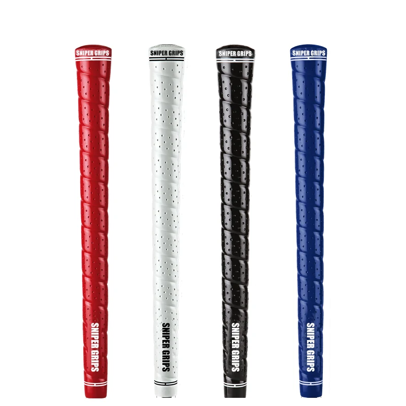 

13pcs Golf Club Grip Tour Wrap 2G TPE Materia Standard/Midsize Golf Grips 4 Colors Universal Rubber Iron and Wood Grips