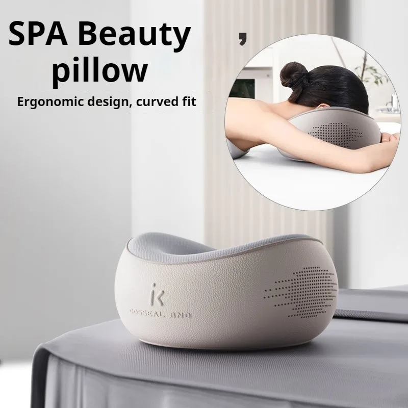 Beauty Salon Pillow Beauty Bed Special Massage Hole Face Cushion Home Bed Lying Pillow Memory Nap Pillow