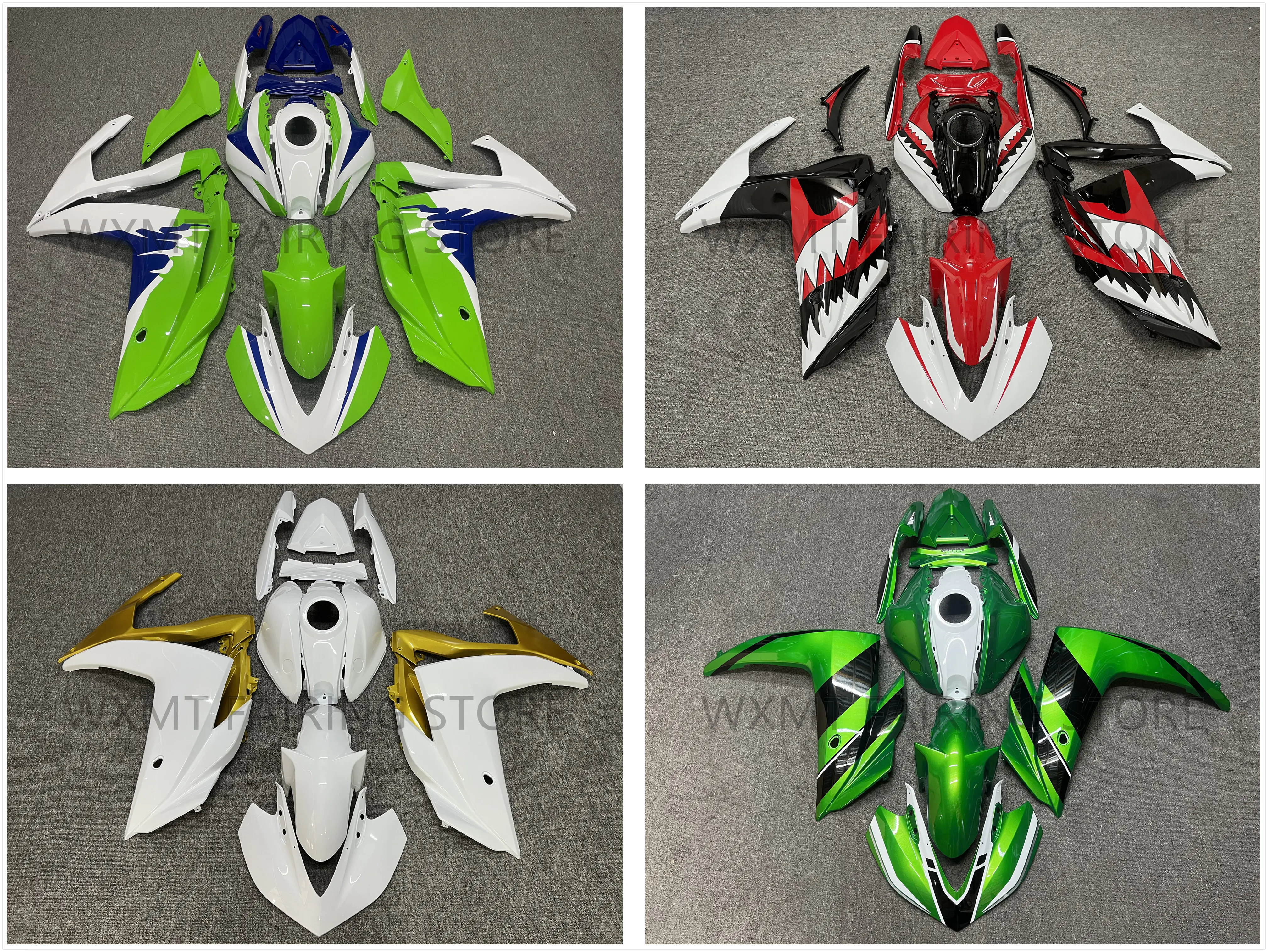 NEW ABS Motorcycle Injection mold full Fairing Kit fit For YZF R25 R3 R 25 3 2015 2016 2017 2018 Bodywork whole Fairings kits