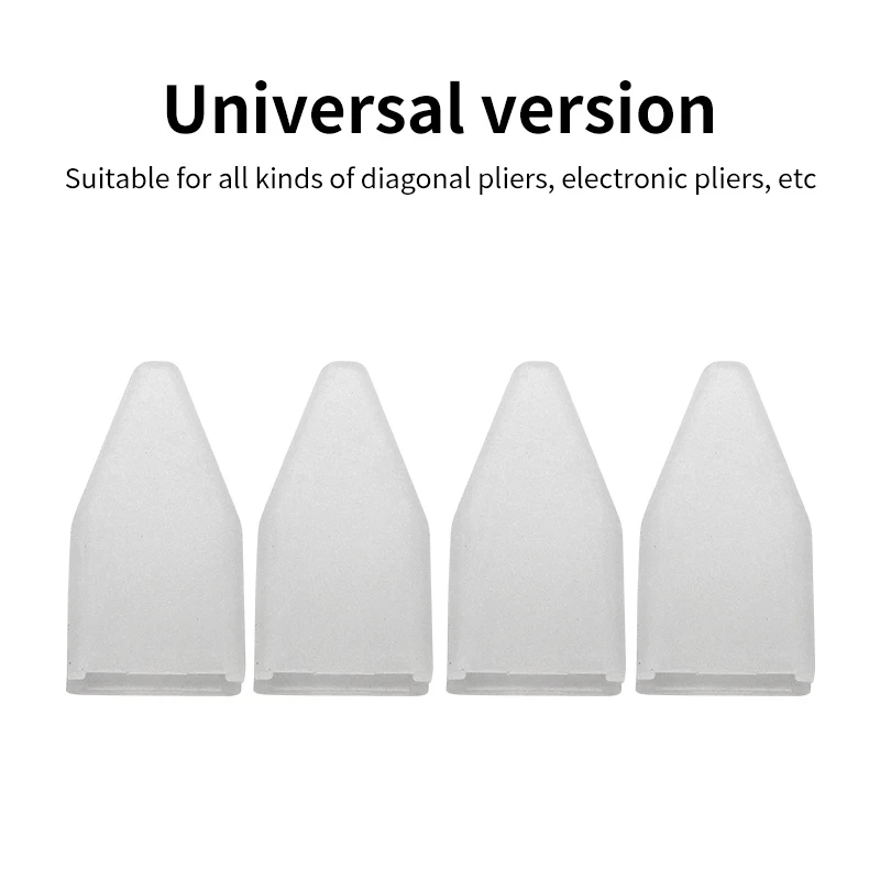 10Piece Nipper Cover Protective Sleeve for Nail Cuticle Scissors Manicure Pedicure Tools Dead Skin Tweezers Cap