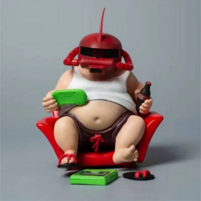 Décoration de voiture rouge pour enfants, série Fat Boy, Iron Man, Deadpool, modèle de beurre à main mignon, personnalité, ordinateur de bureau, jouet cadeau