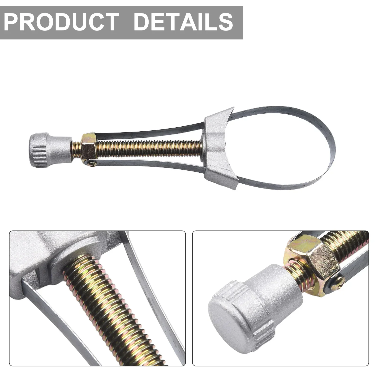 Package Contents Specifications Hand Tools Car Oil Filter Removal Tool Convenient Mm To Mm Simple Design Old Style