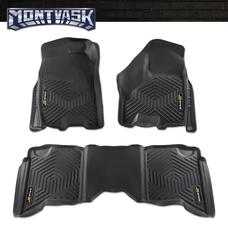 

3D Molded TPE Floor Mats Liners Fit For 13-18 Dodge Ram 1500 2500 3500 Crew Cab United States