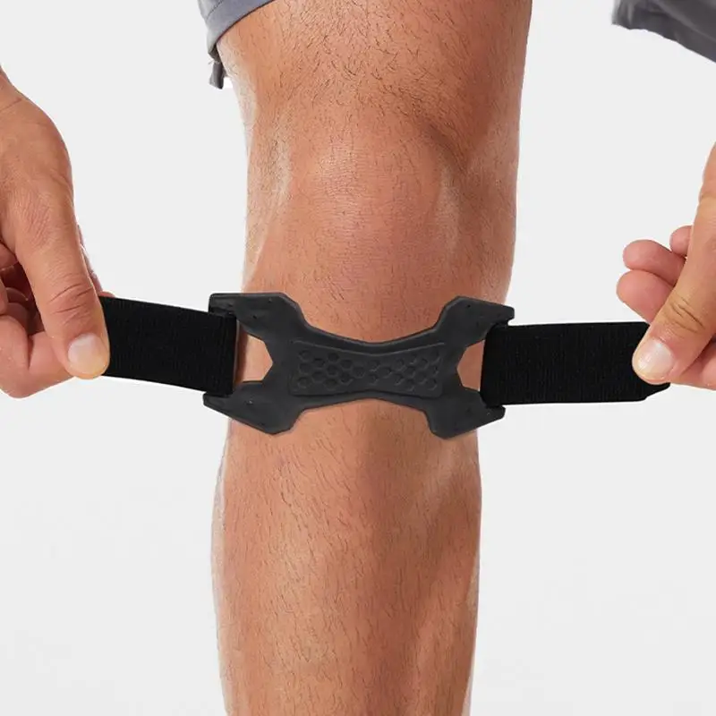 1Pcs Shock Absorption Bidirectional Pressure Stabilizes The Patella Joint Prevents Knee Strain Tendon Sheath Breathable Knee Pa