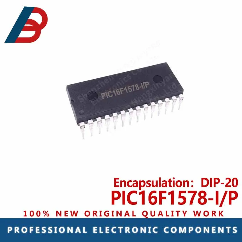 10pcs   PIC16F1578-I/P package DIP-20 microcontroller chip