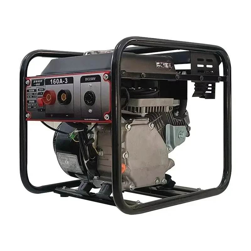 Inverter Air-cooled Single Cylinder Four-stroke Aasoline Welding Machine 50-160A Adjustable Current