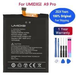 Bateria Original para UMI Umidigi A9 PRO, Baterias de Celular de Alta Qualidade, Ferramentas, Em Estoque, 4150mAh, A9 PRO, 2022