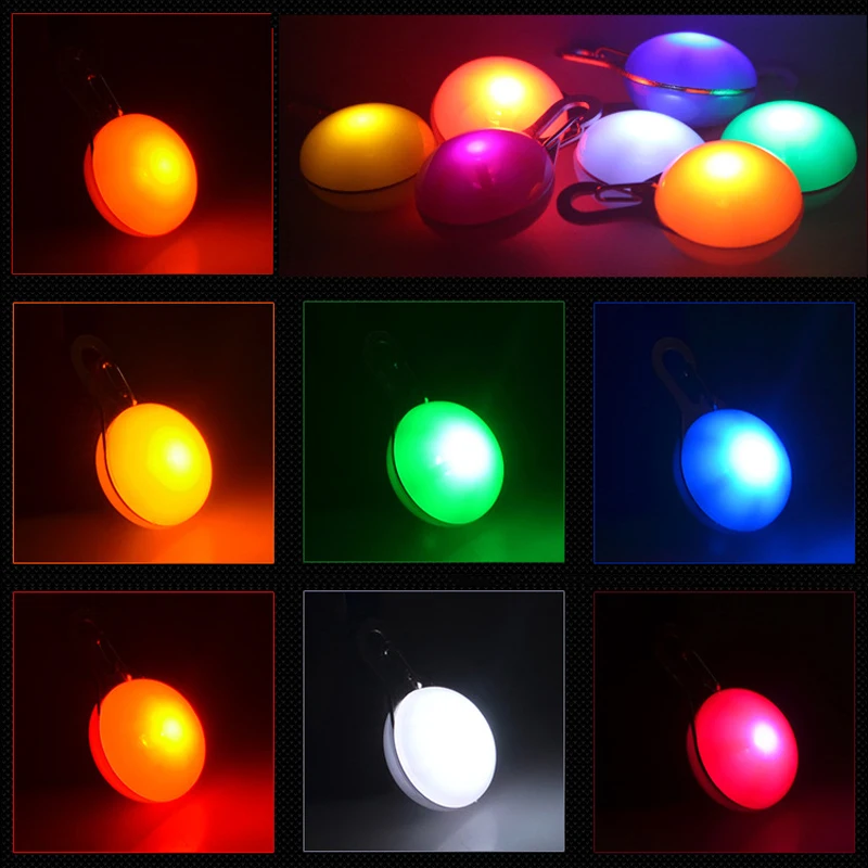 الحيوانات الأليفة يؤدي توهج الملحقات مشرق قلادة مضيئة طوق ليلة السلامة الديكور LED طوق بكلاب مضيئة متوهجة قلادة #4