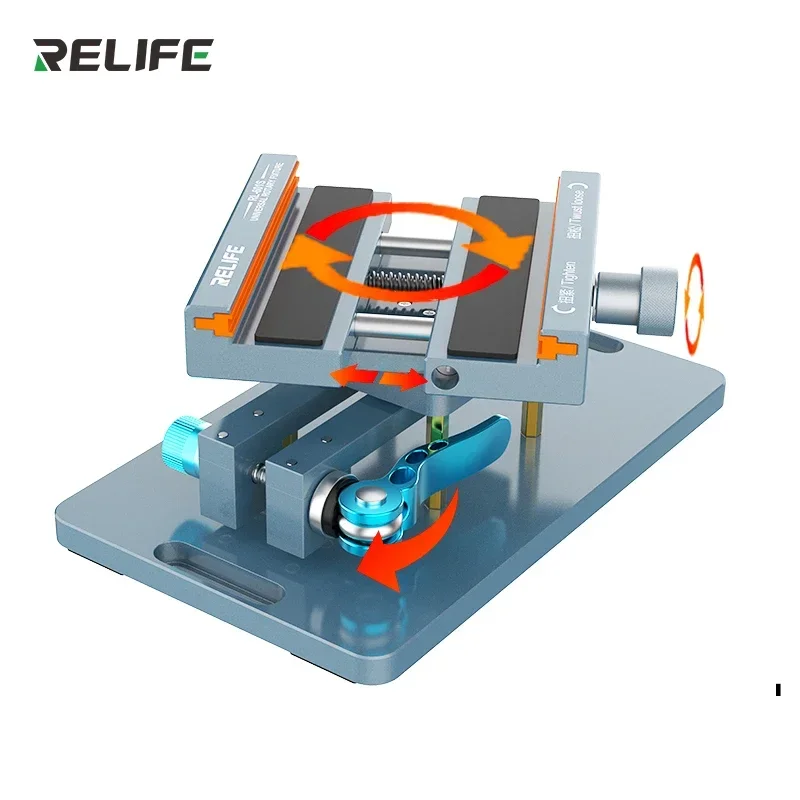 Relife RL-601S Anti-slip Rotating Universal Fixture Clamp Holder Easy Quick Remove The Back Cover Glass for Mobile Phone Tool