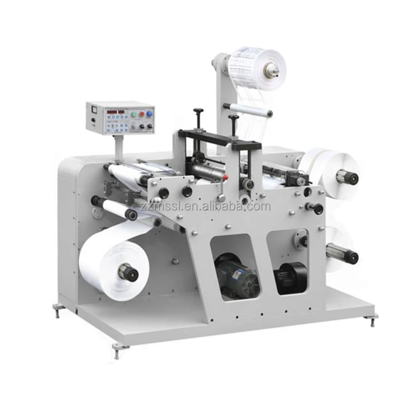 Rotary Automatic Adhesive Sticker Label Die Cutting Slitting Machine with Die Cut Unit