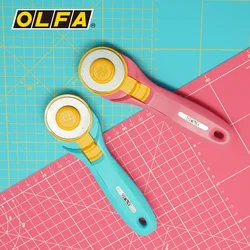 Olfa RTY-2/C 45mm distant Pinkle lame de coupe, coupe-couture multi-usages pour couper le cuir tissu papier