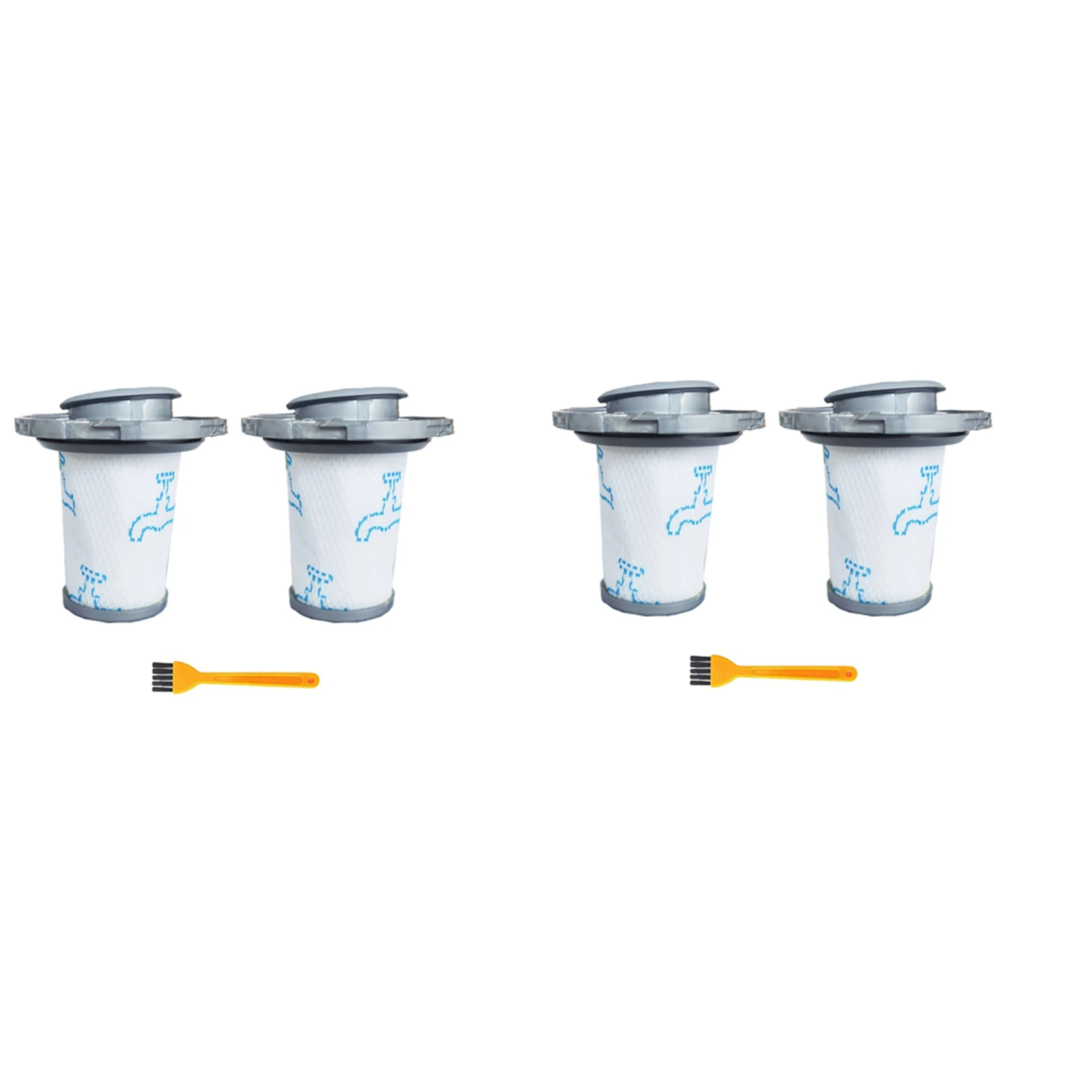 ABZA-2X فلتر Hepa ZR009006 لروينتا X-Force Flex 8.60 X-Pert 6.60 ملحقات استبدال المكنسة الكهربائية اللاسلكية