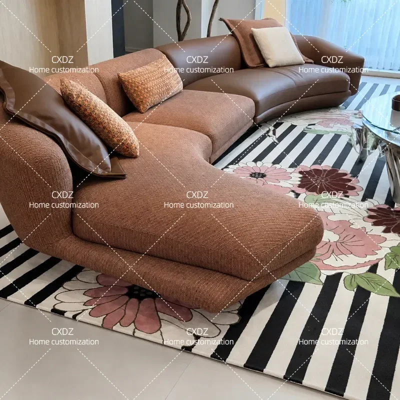 Retro Fabric Sofa 2026 New Single Seater for Apartment Living Room Light Luxury High End Modular Couch