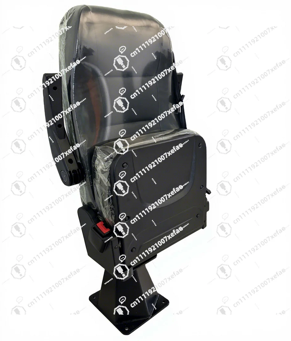 

Foldable jump seat with built-in three-point seat belt with rotating function, suitable for tour buses and ambulances