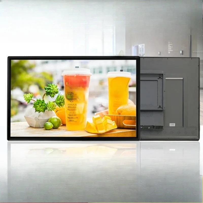 Multiple Size Options Commercial All in  One Machine Intelligent High - Definition Advertising , Capacitive Touch Query Function